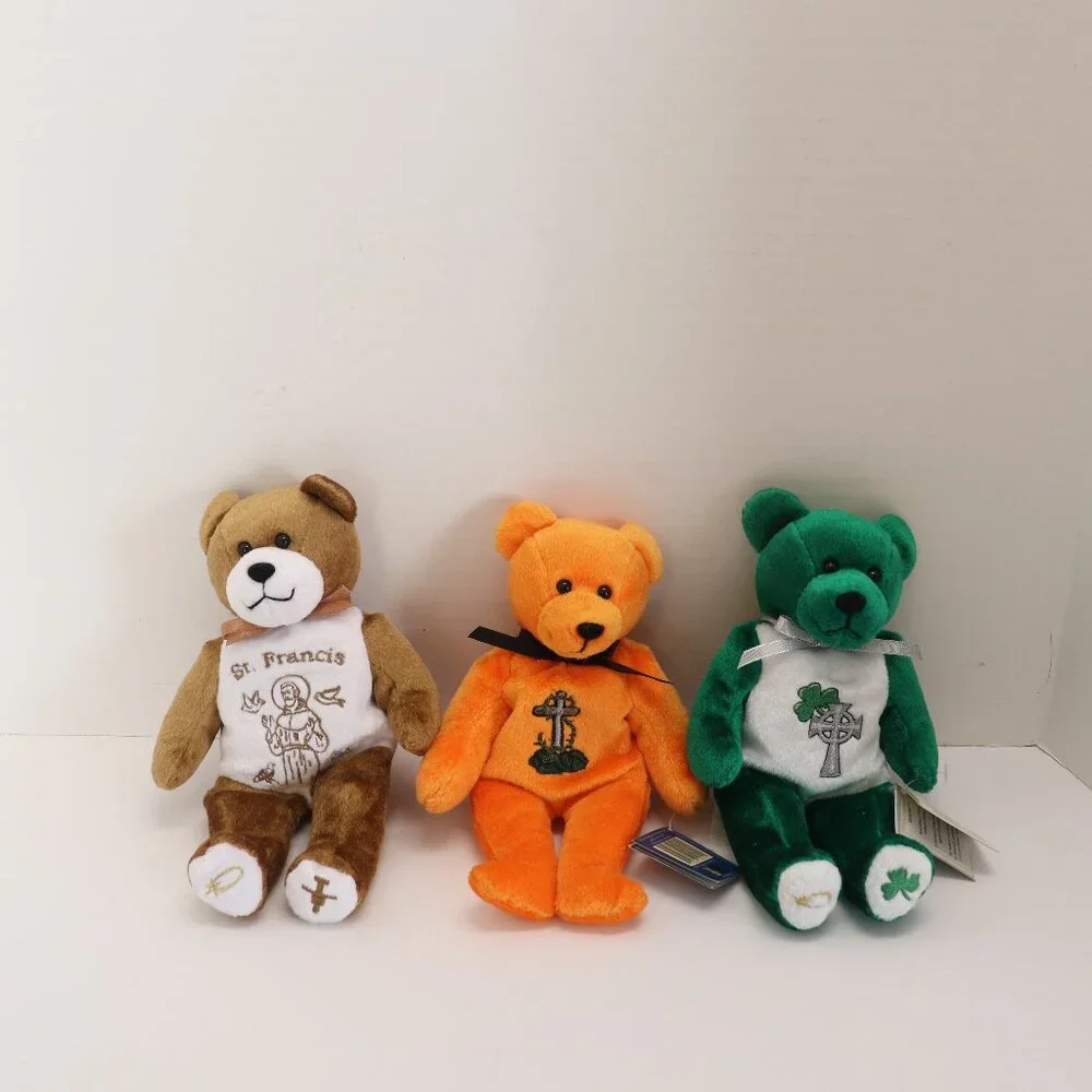 Lot of 3 Holy Bears